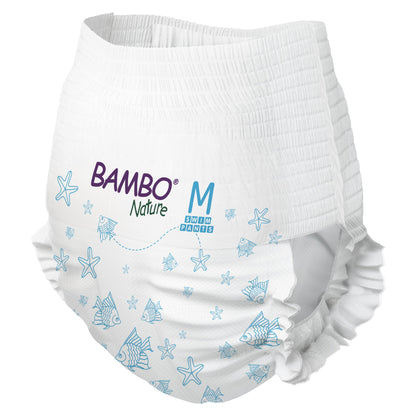 PANT, SWIM BAMBO NATURE DISP PED MED 26+LB
