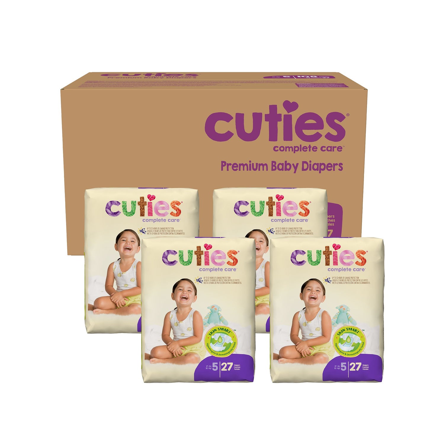 DIAPER, BABY CUTIES SIZE5