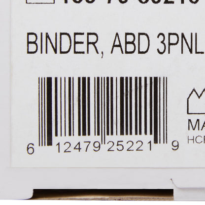 ABDOMINAL BINDER, 3PNL UNSX 9"62-74"