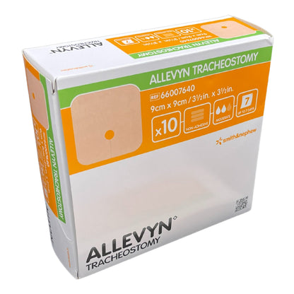DRESSING, TRACHEOSTOMY ALLEVYN3.5"X3.5"