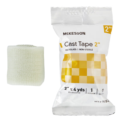 TAPE, CAST WHT LF 2"X4YDS