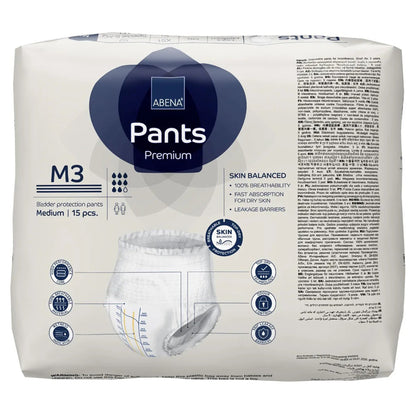 UNDERWEAR, INCONT ABENA PROT PREM M3 MED