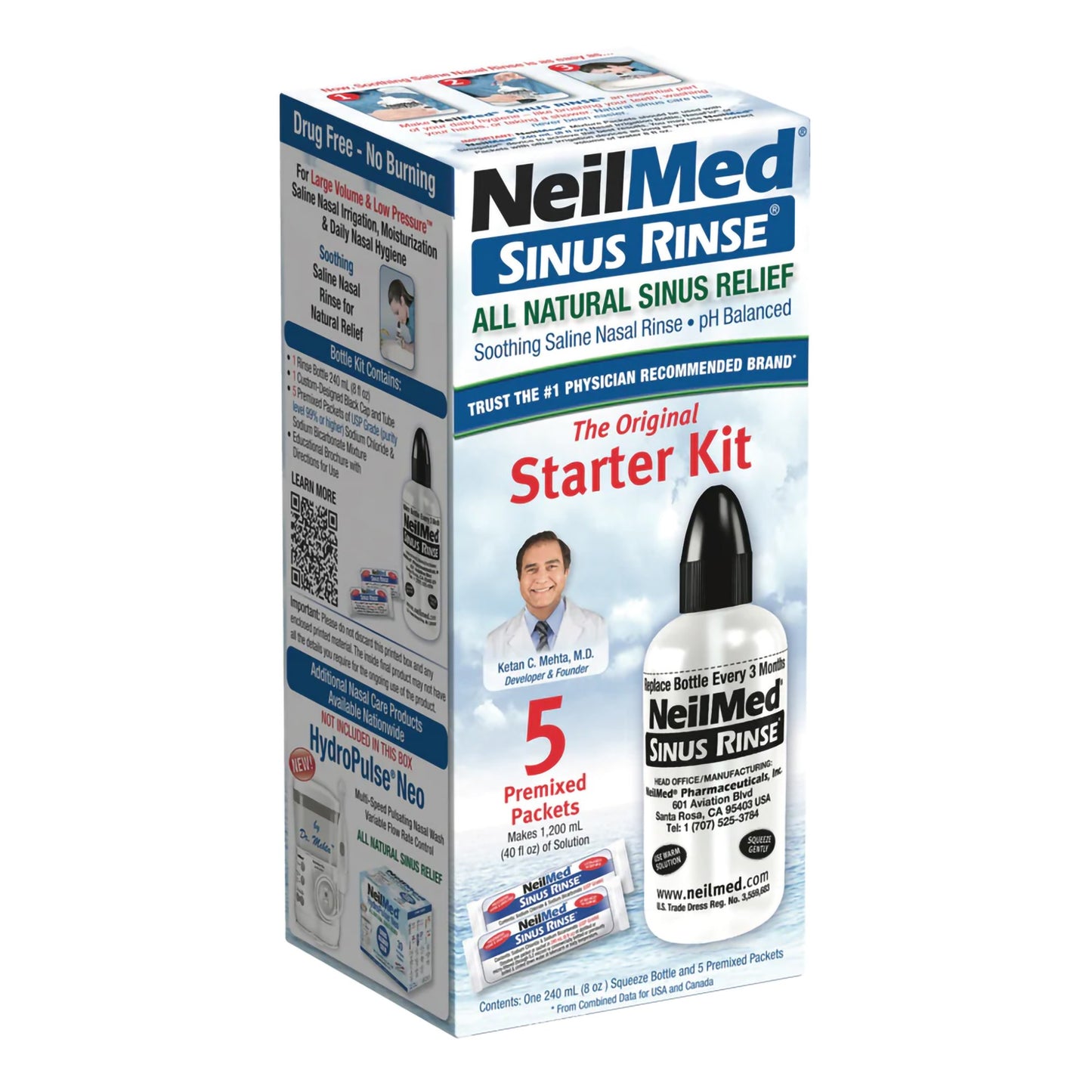 BOTTLE KIT, SINUS RINSE 003089NEILM