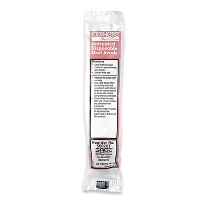 SWAB, ORAL UNTREATED SNGL PK