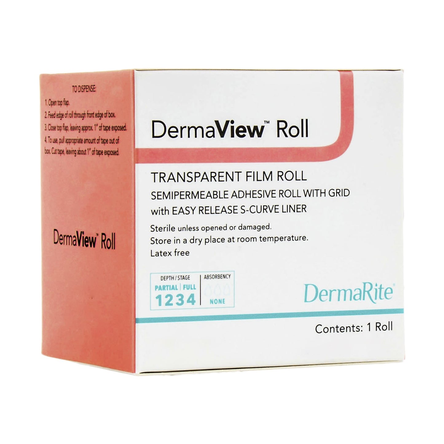 DRESSING, WND DERMAVIEW MATRIXTRANS FILM ROLL 4"X11YDS