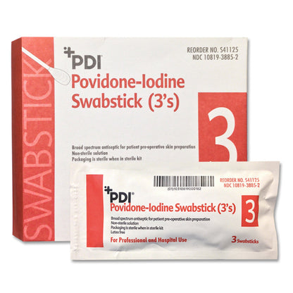SWABSTICK, PVP PREP 3'S