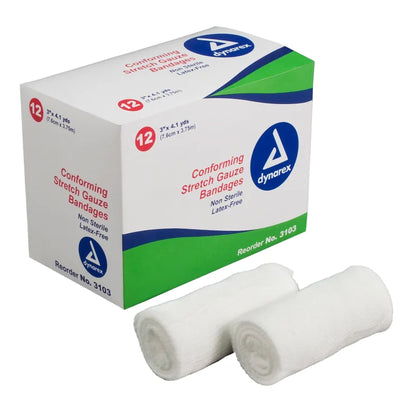 GAUZE, STRCH 3" N/S