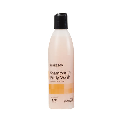 SHAMPOO, HAIR/BODY APRICOT 8OZ