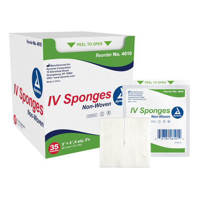 SPONGE, DRN 6PLY STR 2X2 2'S