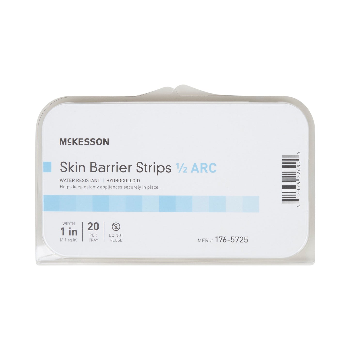 BARRIER, SKIN OSTOMY HALF-ARC