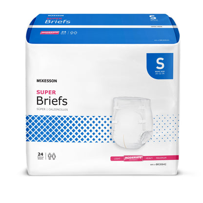 BRIEF, TAB CLOSURE SUPER SM 20-32"
