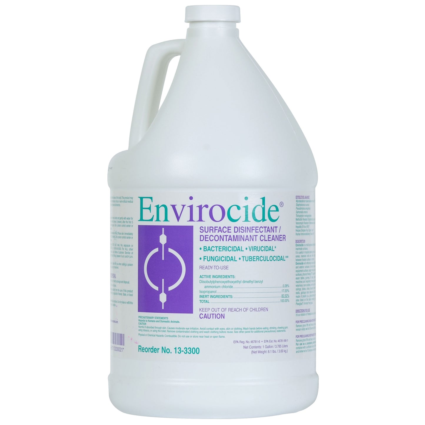 DISINFECTANT, ENVIROCIDE GL