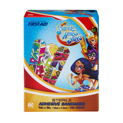 BANDAGE, ADH SUPER HERO GIRLS3/4X3"