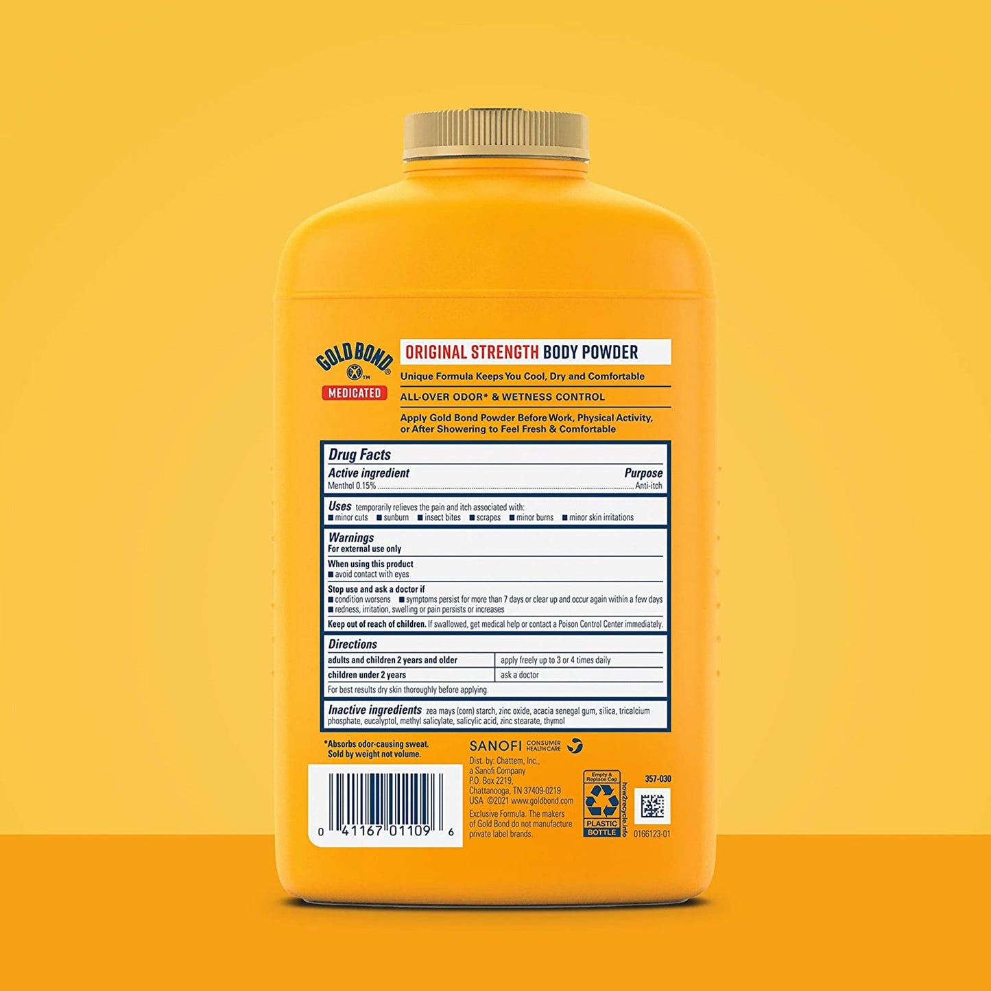 GOLD BOND, PDR MEDICATED ORIGSTRNTH 10OZ