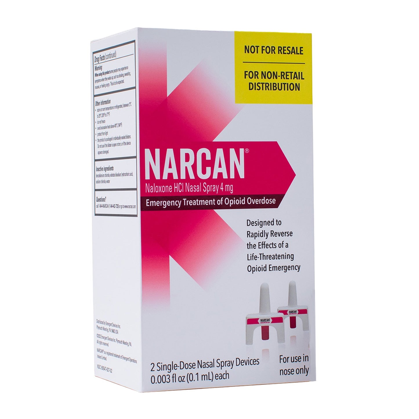 NARCAN NASAL, SPR 4MG