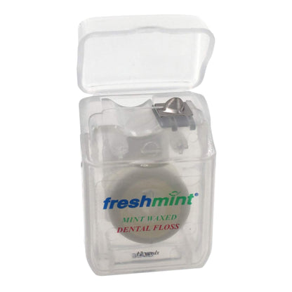 FLOSS, DENTAL WAXED MINT 12YDS