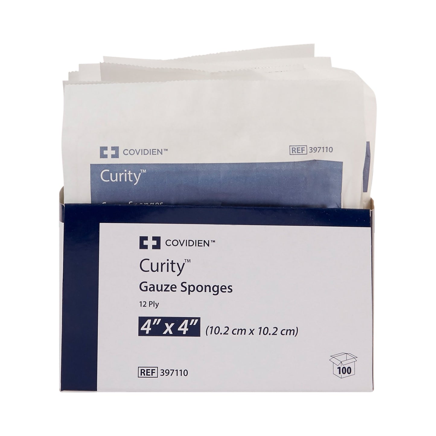 DRESSING, SPONGE GAUZE 12PLY 4X4" STR