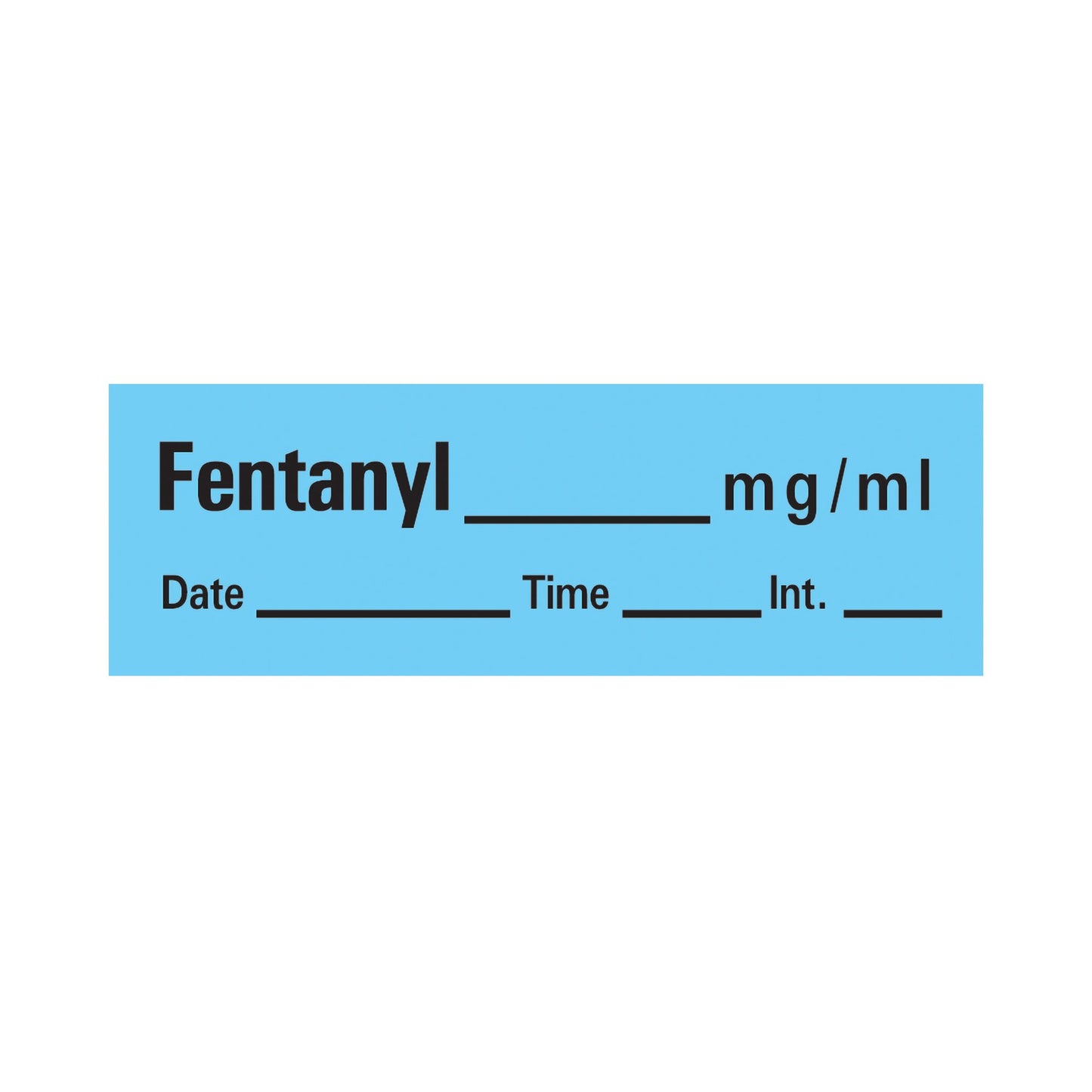 LABEL, FENTANYL BLU