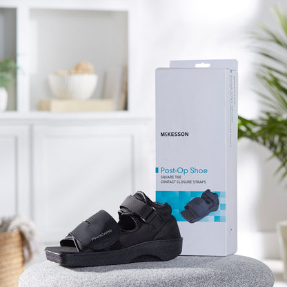 SHOE, POST-OP SQ TOE SM