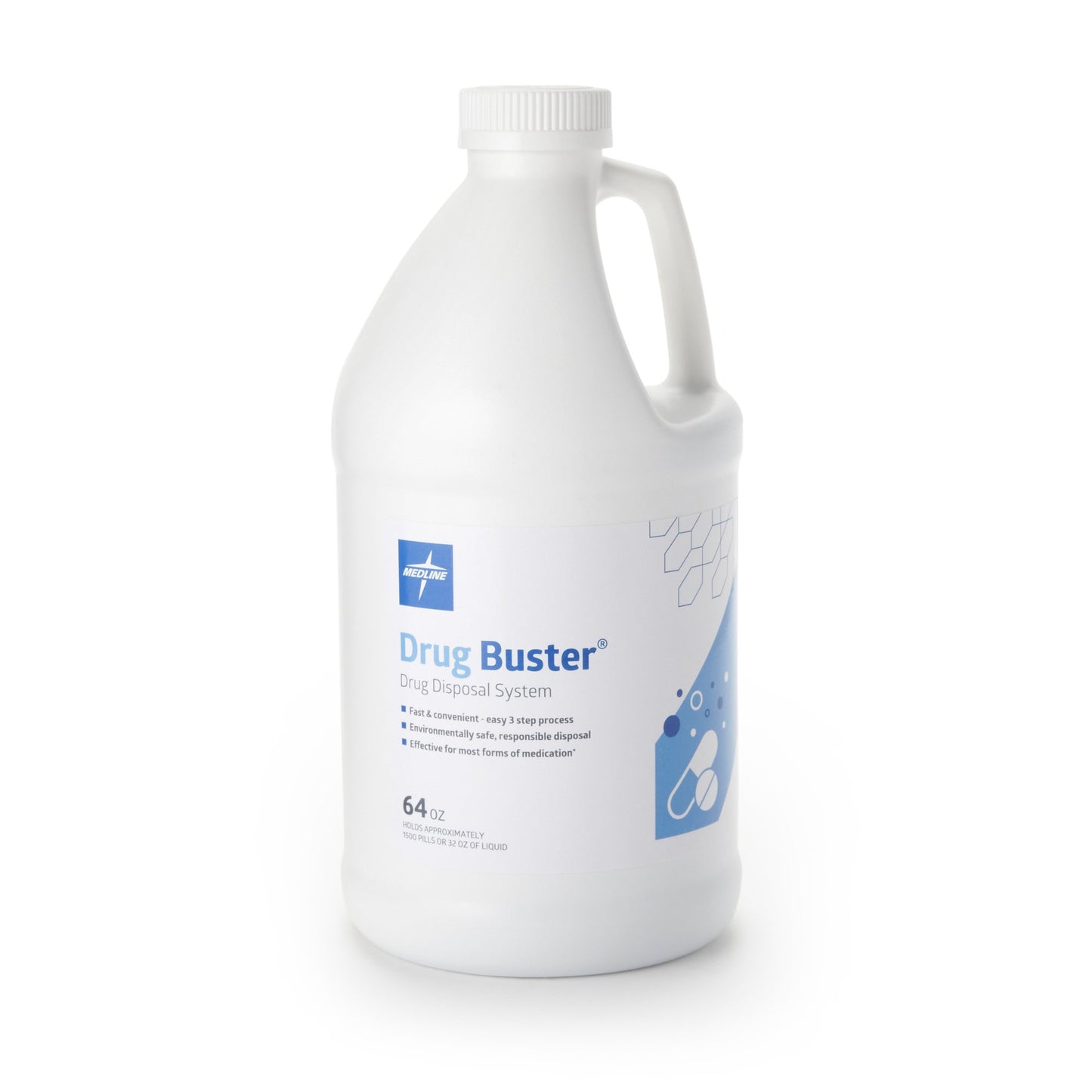 DISPOSAL SYSTEM, DRUG BUSTER DRUG 64OZ