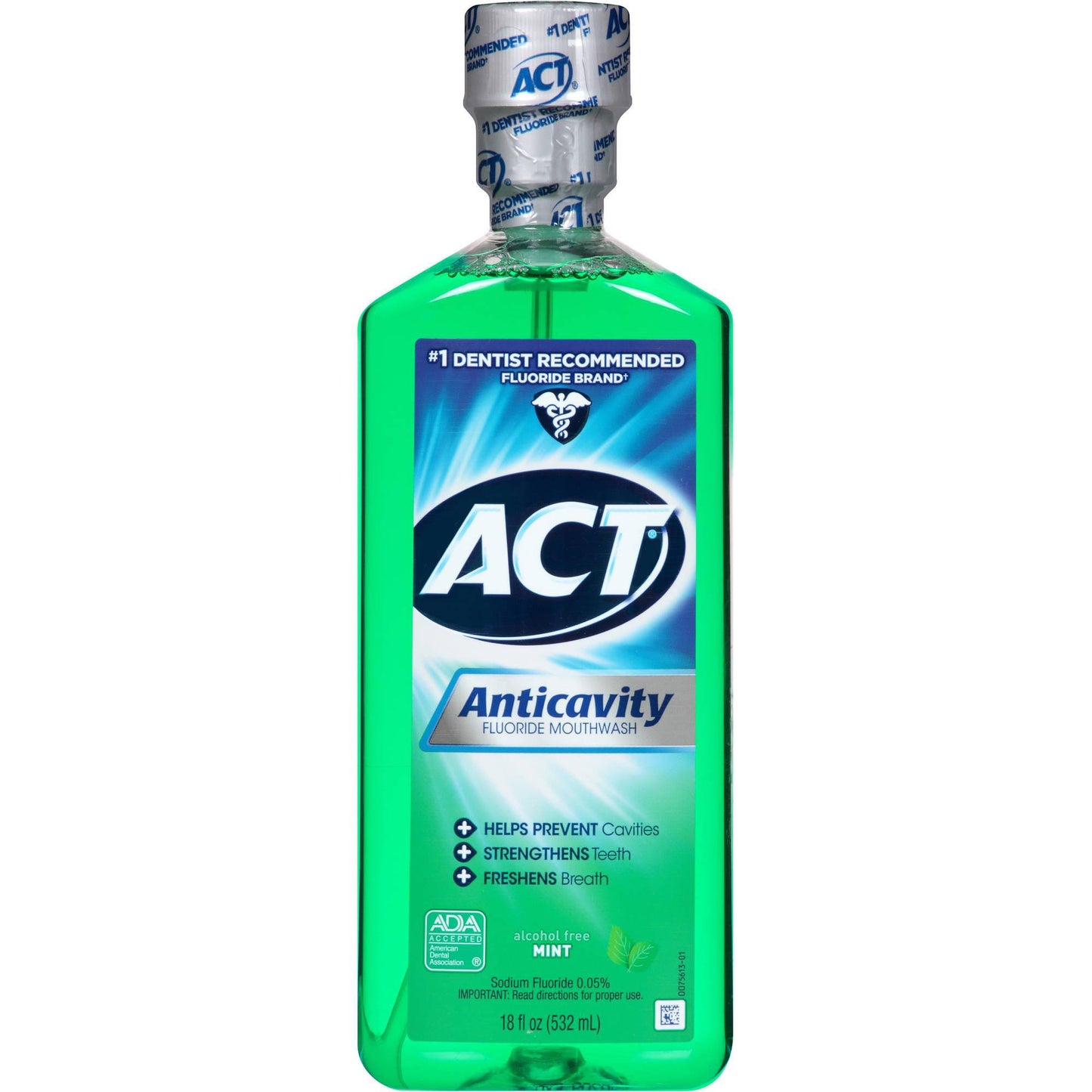 MOUTHWASH, ACT FLUOR RINSE MINT 18OZ 9CHATM