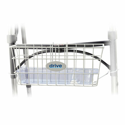 BASKET, W/TRA & CUP HOLDER F/1" FLDNG WALKER DRVMED