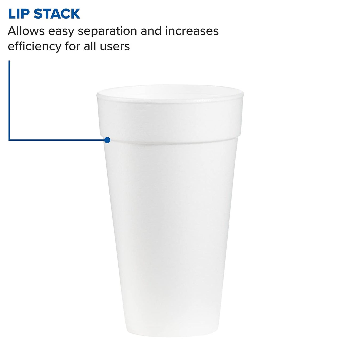 CUP, STYROFOAM 20OZ