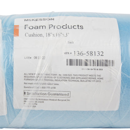 CUSHION, WHEELCHAIR 18X16X3"
