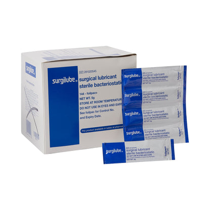 LUBRICATING JELLY, SURGILUBE 5GM FOIL PK