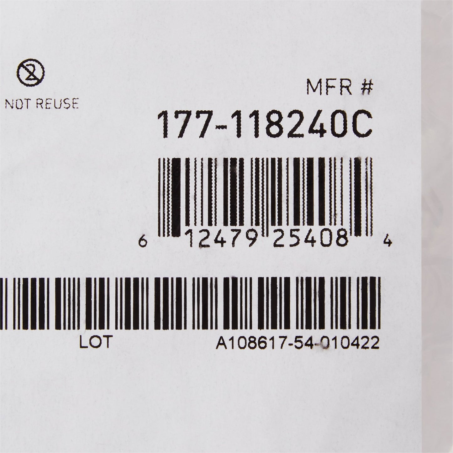 CAP, VAC TUBE NAT 13MM