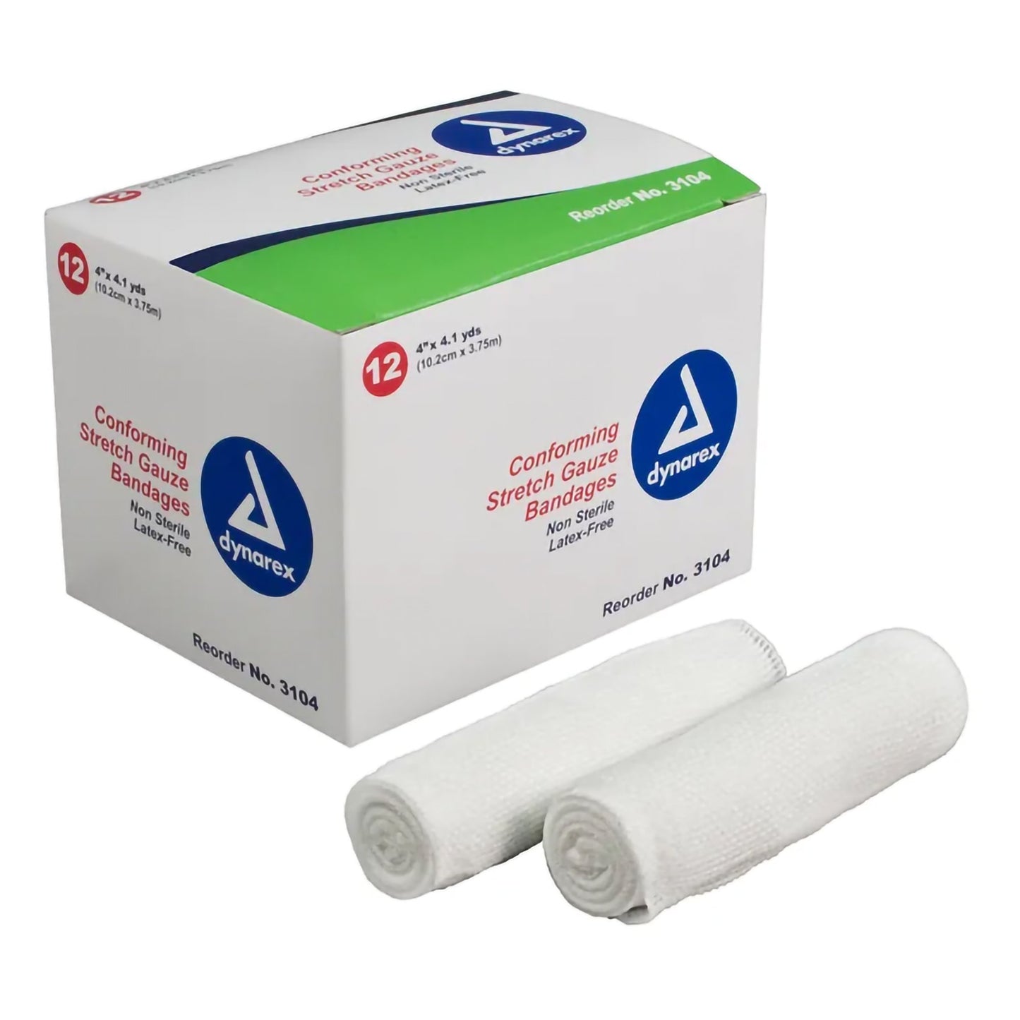 GAUZE, STRCH 4"X4.1YDS N/S