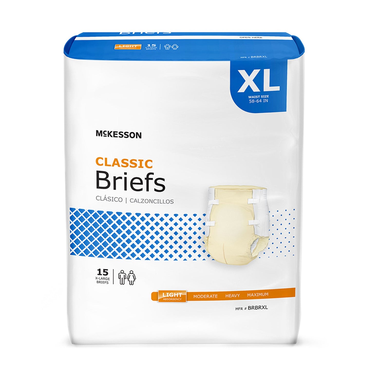 BRIEF, TAB CLSR CLASSIC XLG 59-64