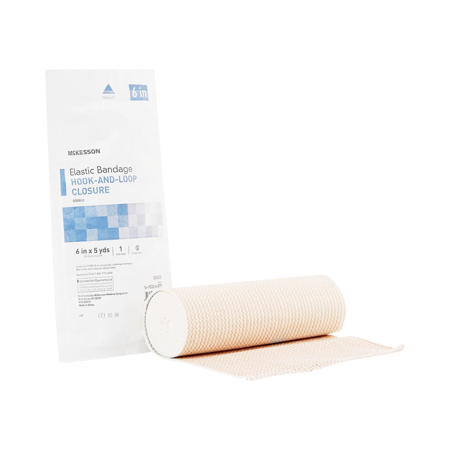 BANDAGE, ELAS SLF-CLSR PREM STR LF 6"