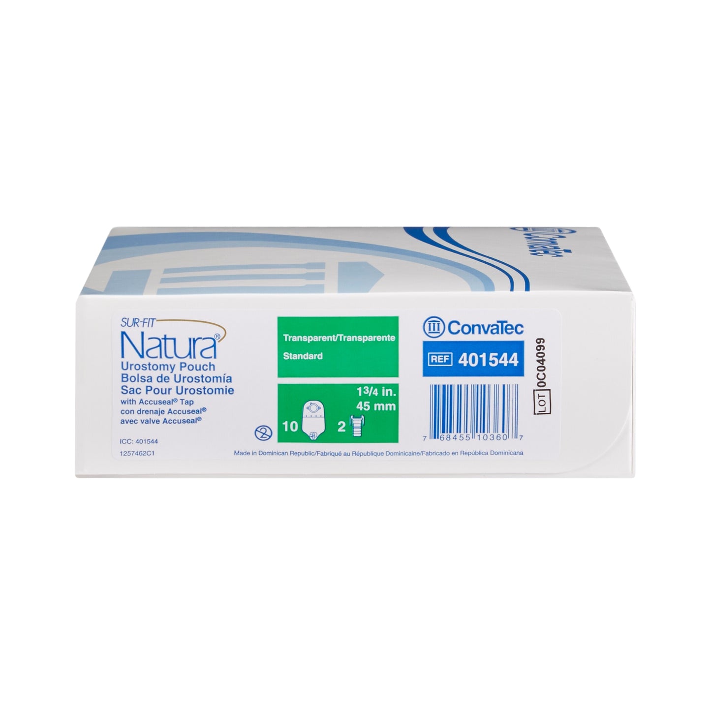 POUCH, UROSTOMY ACCU/STD T 1 3/4"