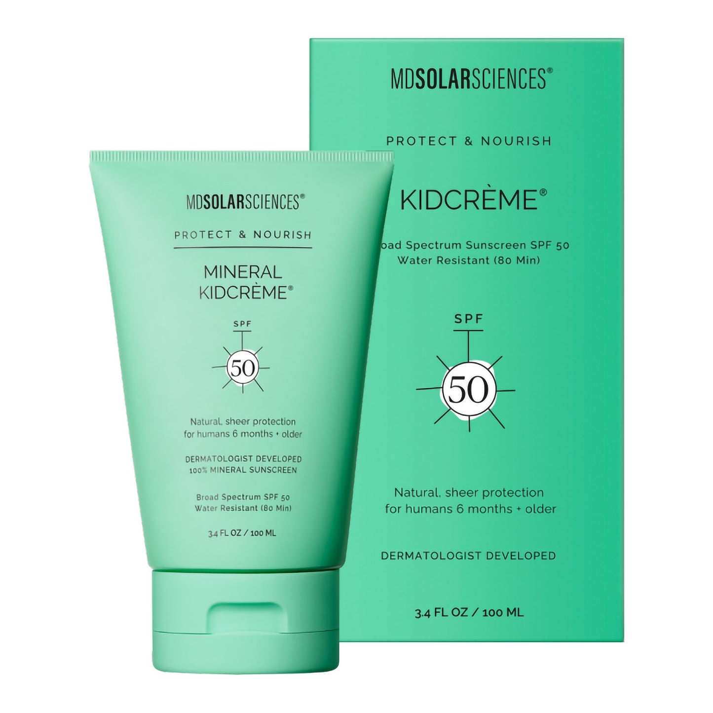 SUNSCREEN, CREAM KID SPF50 UNSCNTD WATERPRF