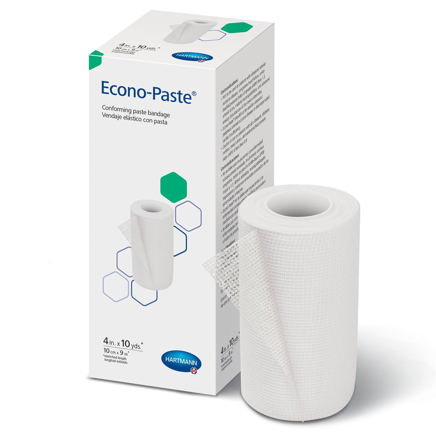 BANDAGE, ECONO-PASTE 4"X10YD
