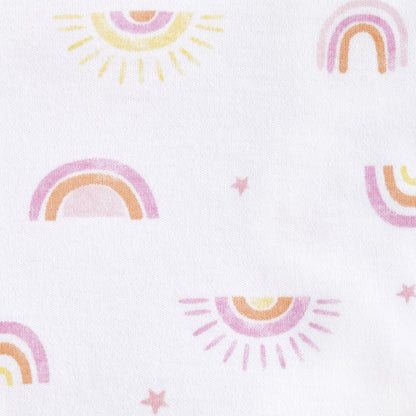 SWADDLE, SLEEPSACK PNK RAINBOWSM