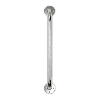GRAB BAR, WALL CHROME 18"