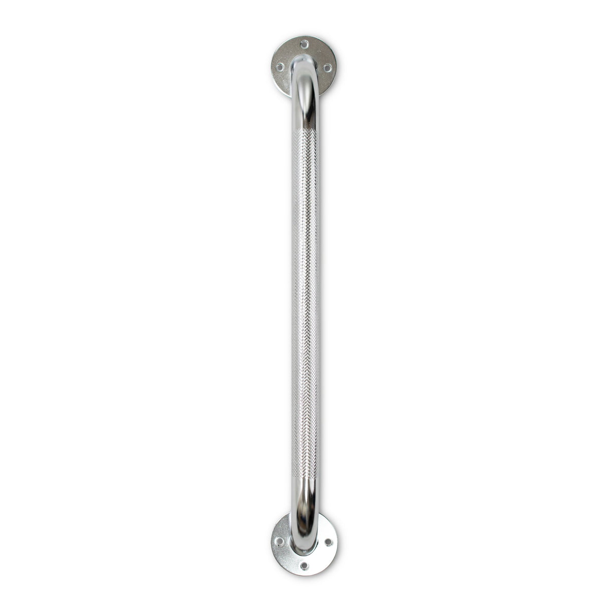 GRAB BAR, WALL CHROME 18"