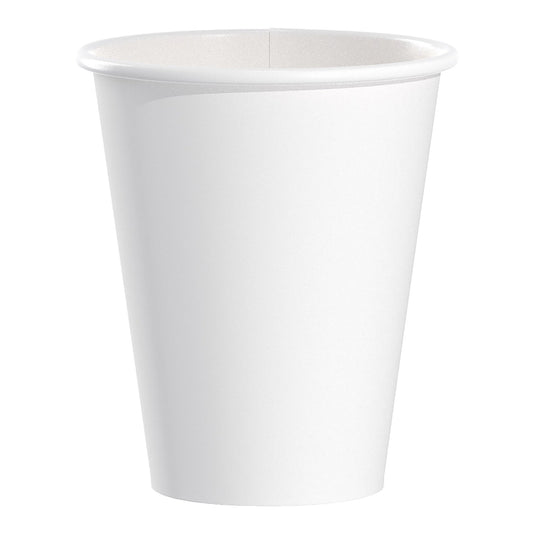 CUP, DRINK PAPER HOT WHT 8OZ
