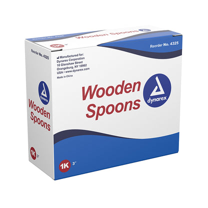 SPOON, WOODEN 3"