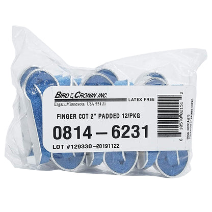 FINGER COT SPLINT, PADDED 2"
