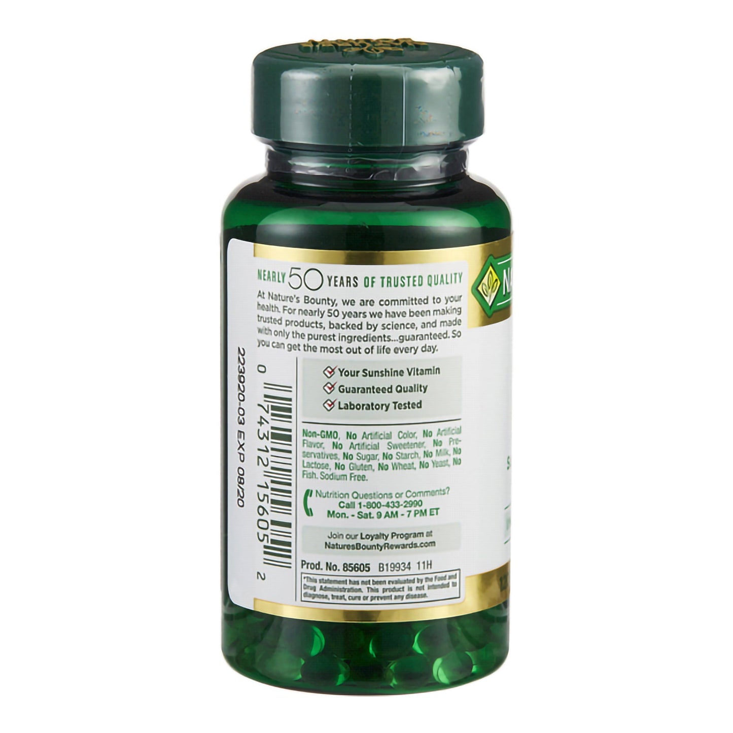 VITAMIN D, SGEL 1000IU