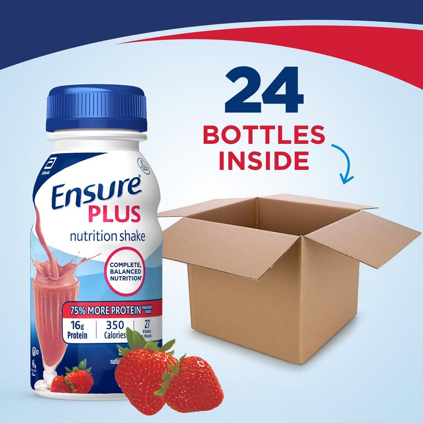 ENSURE PLUS, RTD STRWBRY & CRM8OZ
