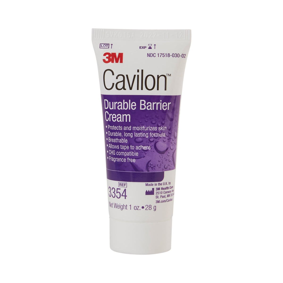 CREAM, HAND CAVILON DOUBLE BARRIER 1OZ