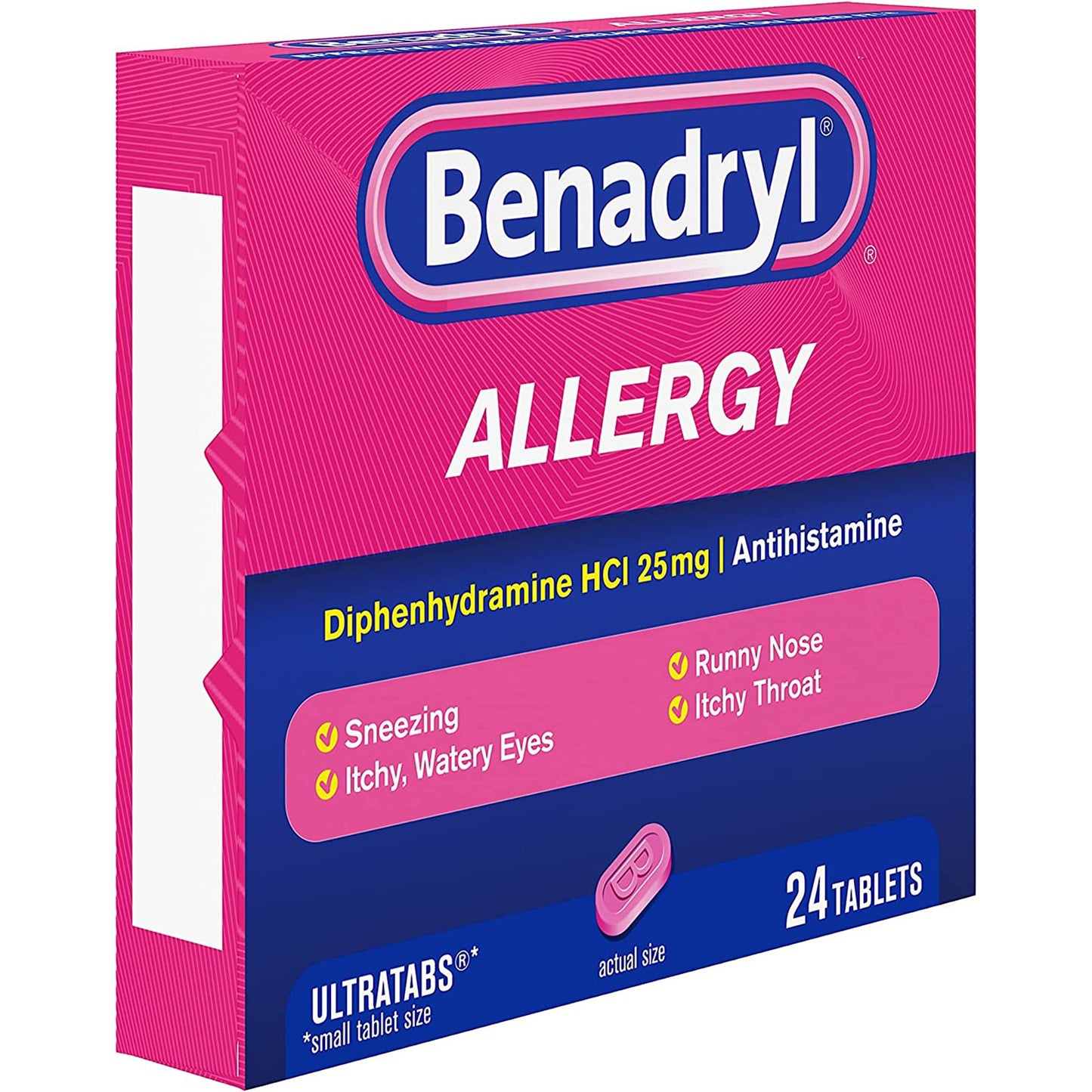 BENADRYL ULTRA, TAB 25MG
