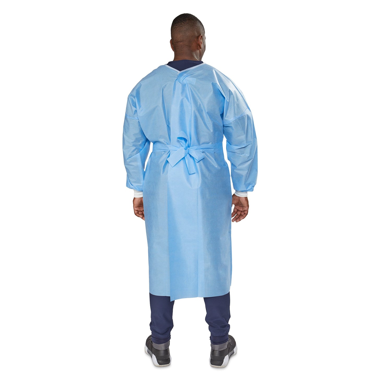 GOWN, ISO SMS NR BLU OSFM