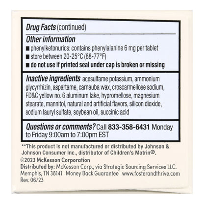 IBUPROFEN IB, TAB FT CHLD 100MG