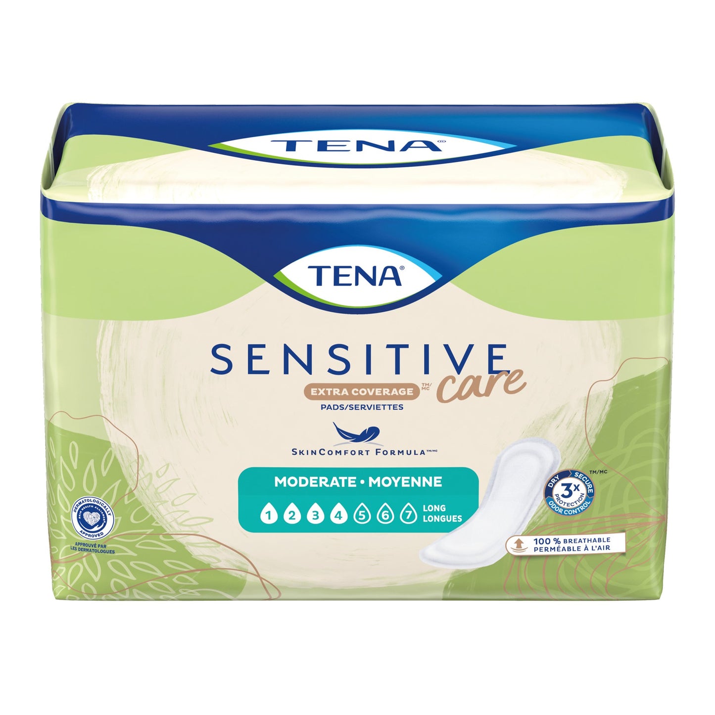 PAD, INCONT TENA MODERATE LNG