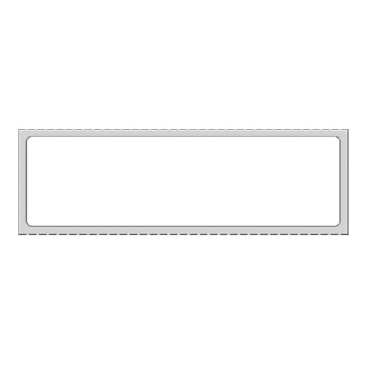 LABEL, THERMAL WHT 3 1/2"X1"